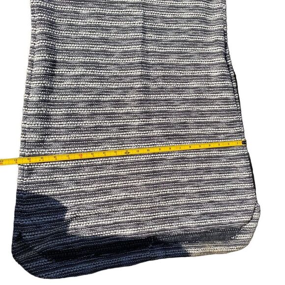 W by Worth Women's XS Striped Tweed Shift Dress Hi-Low Multicolor Business - Picture 9 of 9